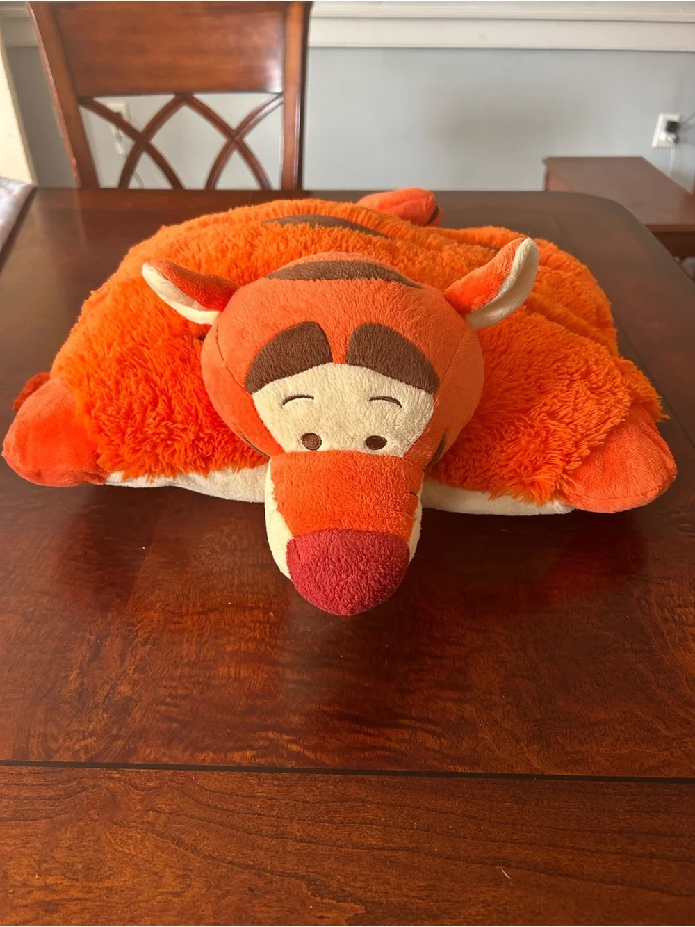 Tigger Pillow Pets Disney Store Stuffed Toy Plush Winnie The Pooh Orange Tiger